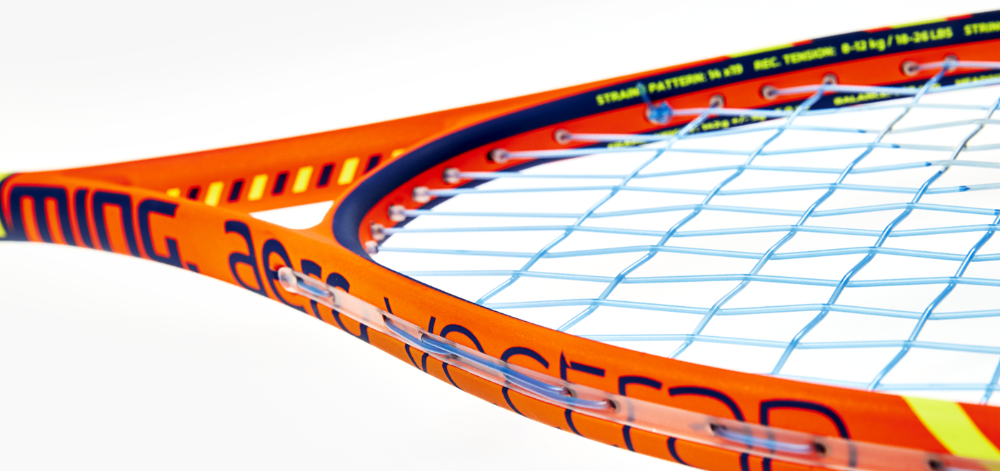 how to restring a squash racket