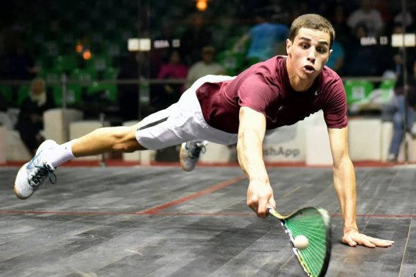 ball skill in squash