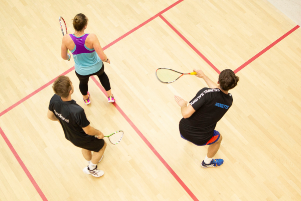 squash training session